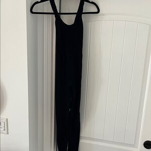 FP Movement ribbed black jumpsuit